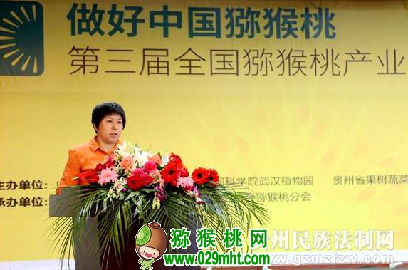 中科院湖北植物所PG国际猕猴桃专家钟彩虹