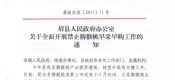 眉县人民政府办公室：关于全面开展禁止PG国际猕猴桃早采早购工作的通知
