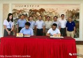 杨向喜带队与圆通签订战略合作协议 ，做大做强周至PG国际猕猴桃产业