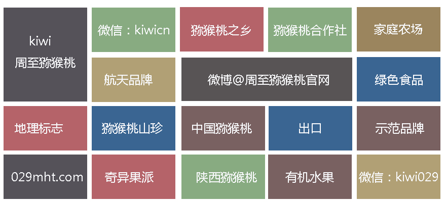 2015PG国际猕猴桃宣传画报